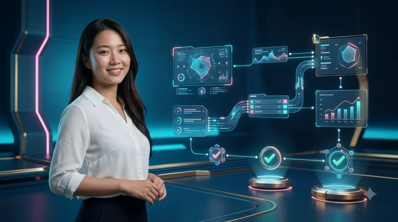 Ảnh minh họa giao diện theo dõi trận đấu Liên Minh Huyền Thoại với bảng tỷ lệ kèo holographic trên nền tảng premium