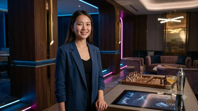 Điện thoại thông minh hiển thị giao diện trò chơi casino trực tuyến sống động