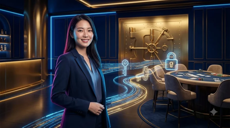 Minh họa các bước truy cập link an toàn và hiệu quả với biểu tượng bảo mật