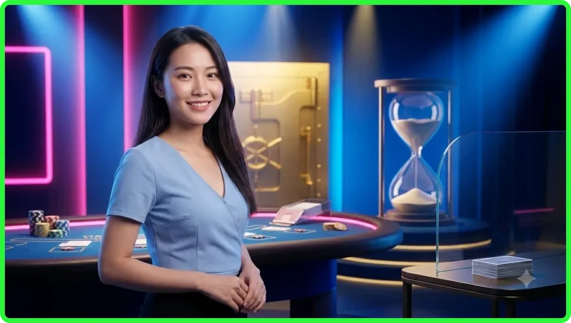 Minh họa khái niệm chơi có trách nhiệm trong cá cược trực tuyến