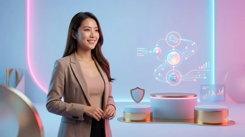 Minh họa người dùng truy cập trung tâm hỗ trợ trực tuyến để giải quyết vấn đề
