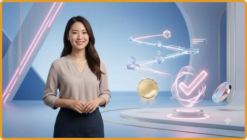 Minh họa người dùng truy cập trung tâm hỗ trợ trực tuyến để giải quyết vấn đề