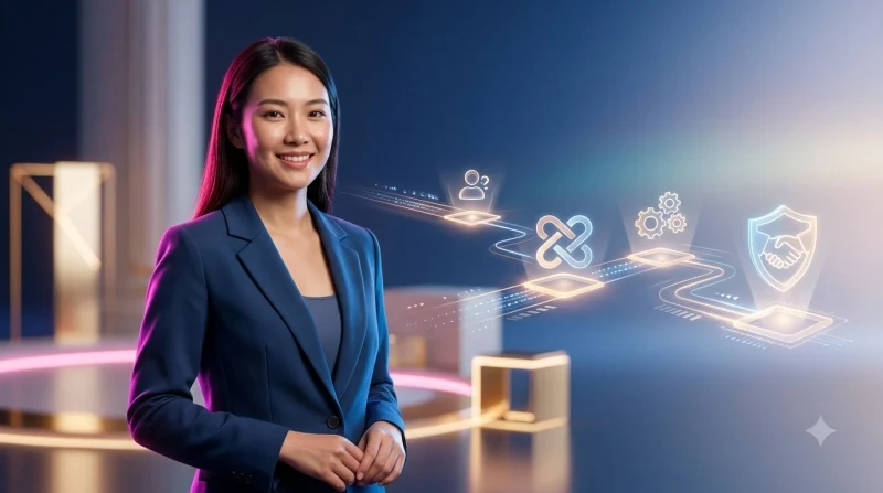 Minh họa quy trình đơn giản các bước để liên hệ hỗ trợ khách hàng