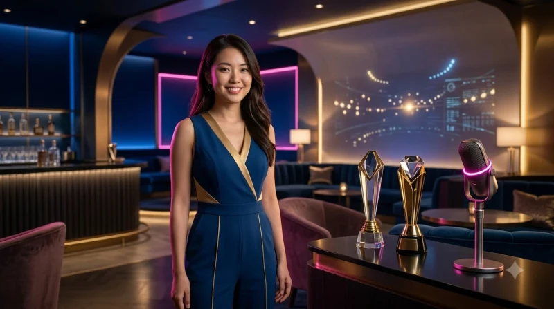 Tổng quan sảnh casino trực tuyến hiện đại với ánh sáng neon và giao diện trò chơi